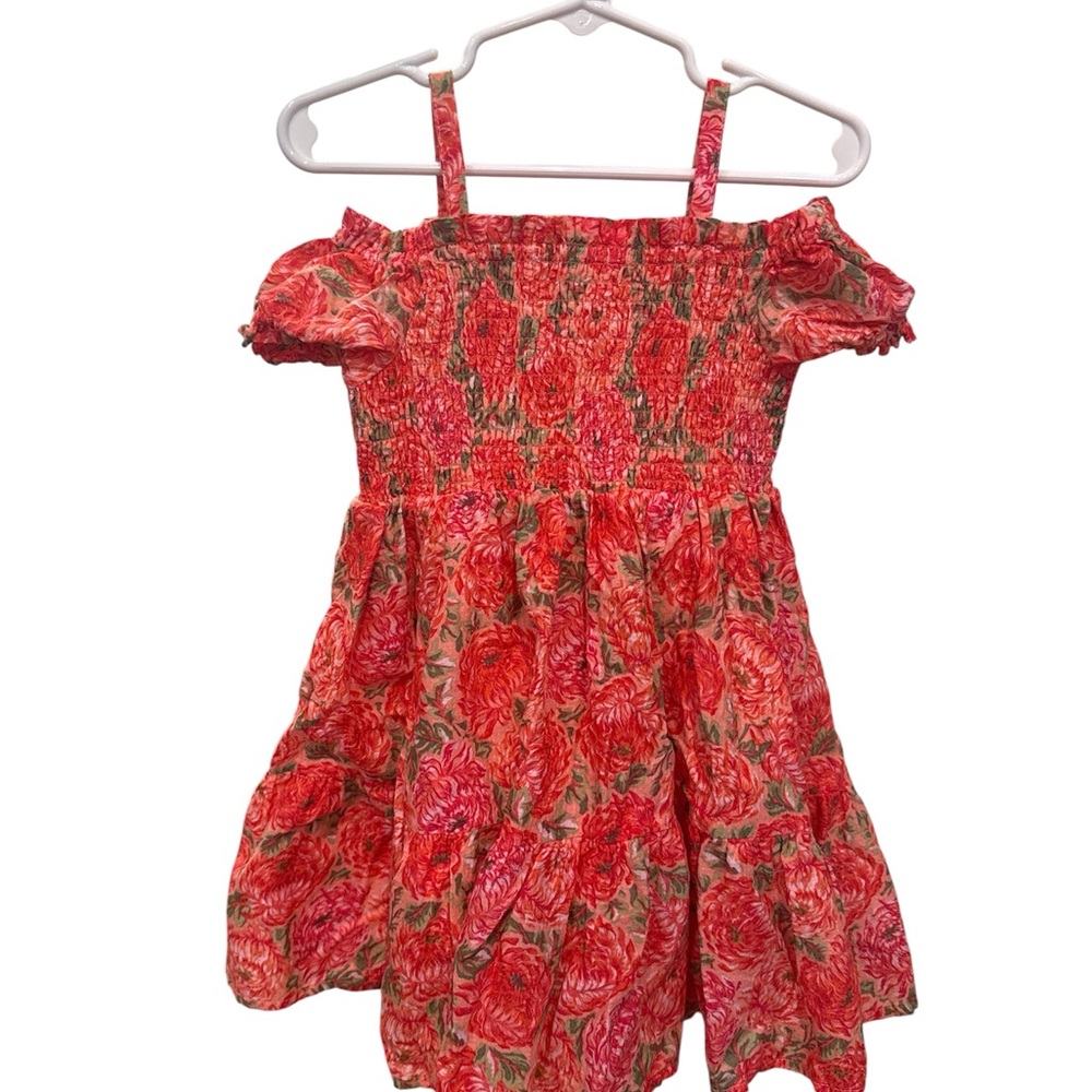 Haute Hippie Red Floral Kids Dress
